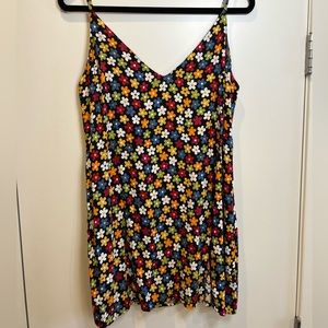 Mini reformation floral dress!